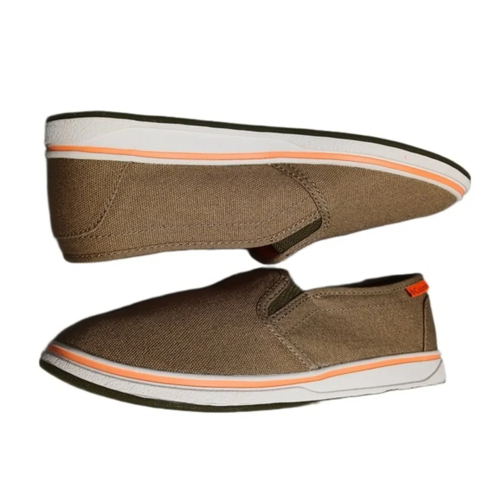 Columbia Crankbait Omni-Grip Casual Sneakers Youth Size 5 Multi Canvas Slip On‎